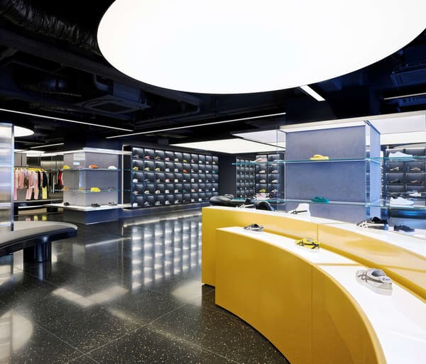 2F of the Onitsuka Tiger Shinjuku flagship store