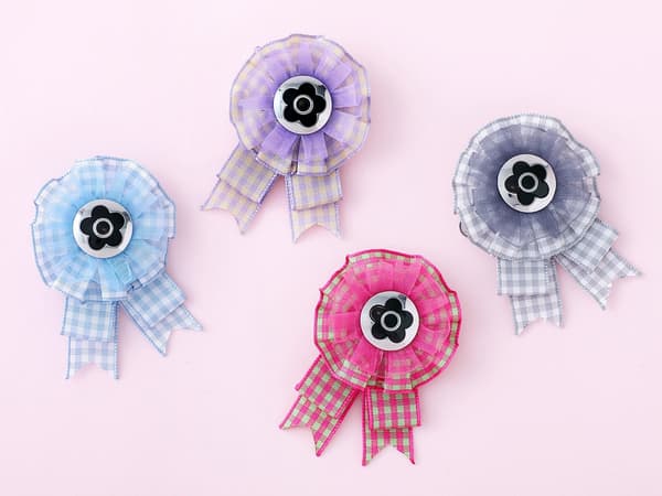 雏菊玫瑰花结多用夹