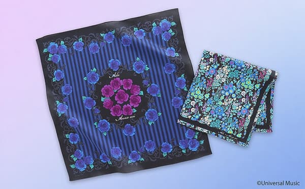 ANNA SUI Print Handkerchief