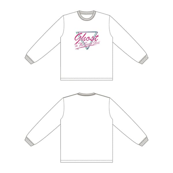 Long Sleeve T-Shirt – Chiharu (White) (Sizes: M/L/XL) ¥7,150