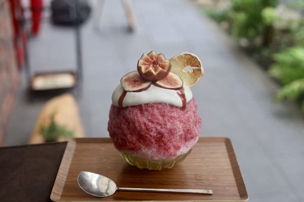 프리미엄 무화과 샹그리아 빙수