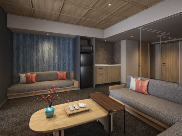 1 臥室豪華日式套房（示意圖）