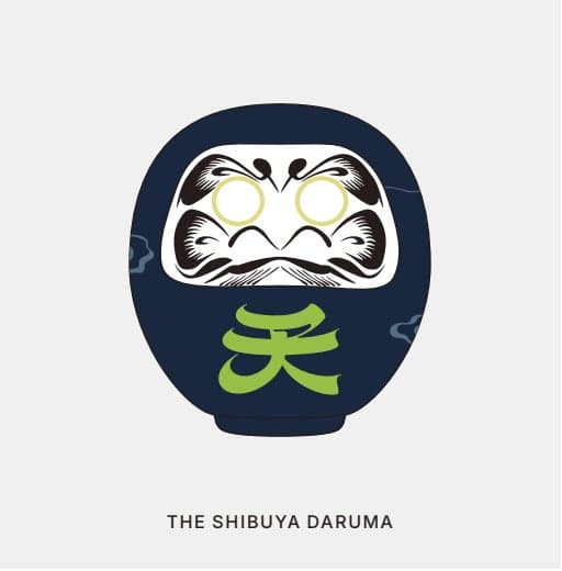 THE SHIBUYA DARUMA (紅色)