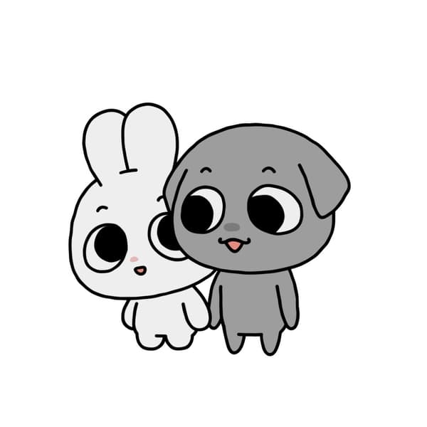 Ilustrasi Kkamang and Ant
