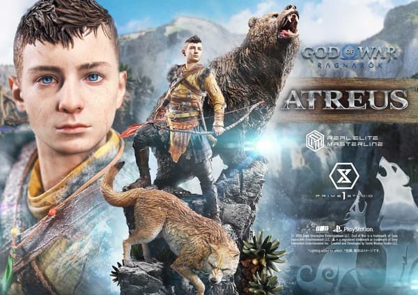 Atreus 1/3 scale statue from God of War Ragnarök