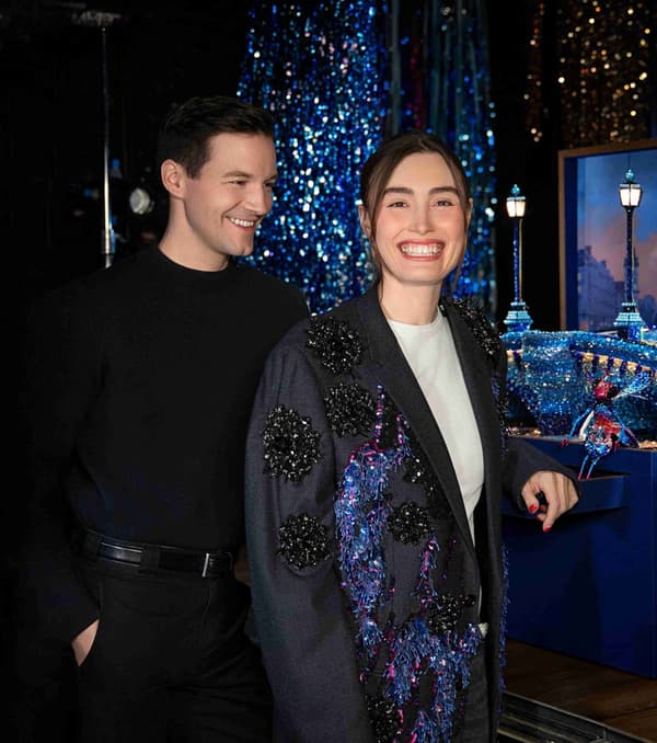 Kevin Germanier dan Elsa Muse, pencipta film kampanye liburan Guerlain