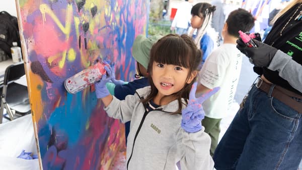 FREE ART JAM at last year's festival