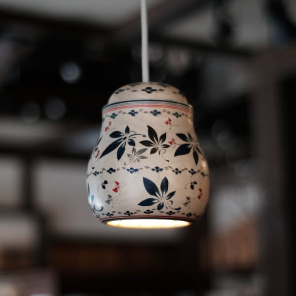 Illuminated Kokeshi — pendant lights with forms inspired by four traditional Naruko kokeshi shapes