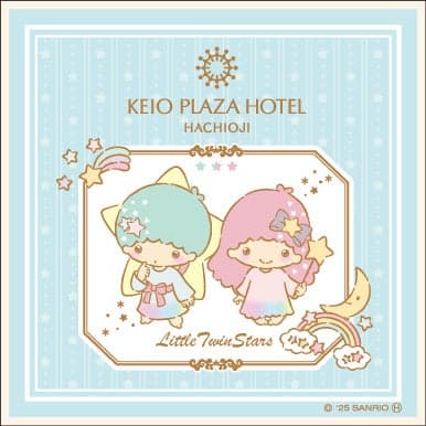 双子星吉祥物和棉质收纳袋