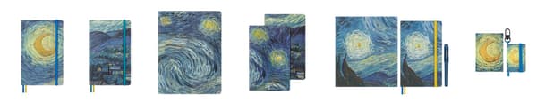 Colección de edición limitada MoMA x Moleskine — La noche estrellada de Van Gogh