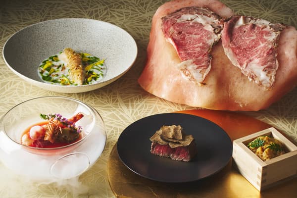 Special dinner course at Corrente