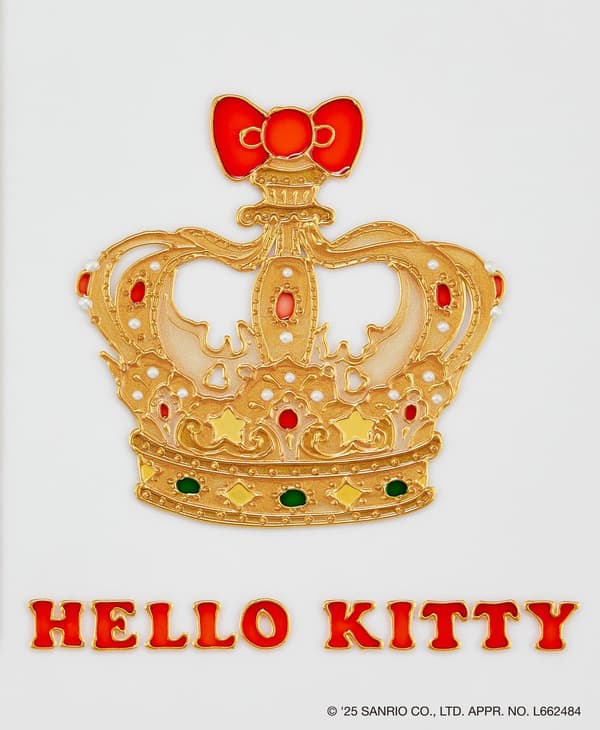 Hello Kitty Trump Tin 设计特写