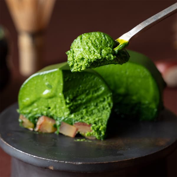日本栗子泥 × 淡抹茶巧克力慕斯