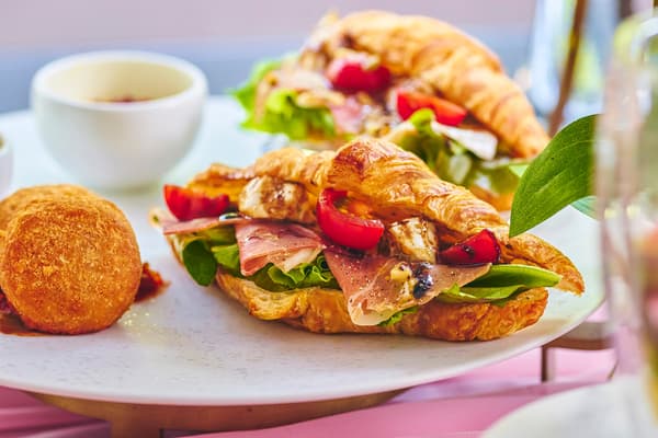 Savory items on the menu