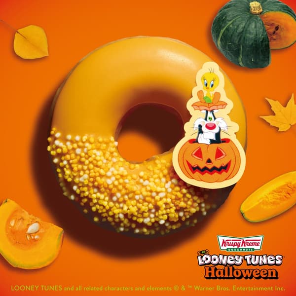 Donat Tweety & Sylvester Pumpkin