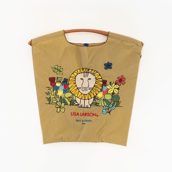 狮子购物袋 M 尺寸 - 米色