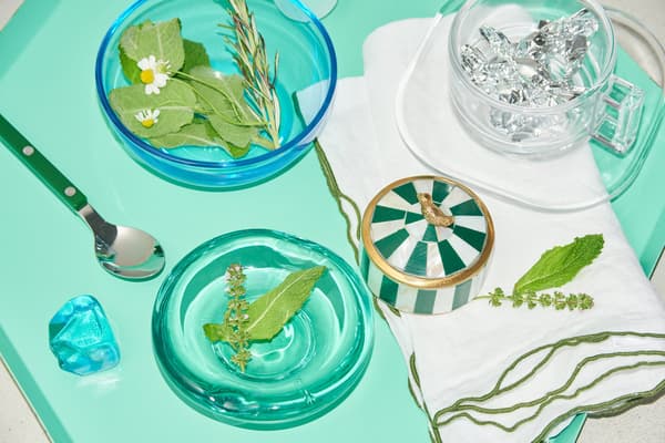 Mint Tea scent product lineup