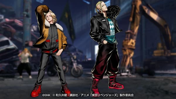 Original collaboration costumes for Mikey and Draken
