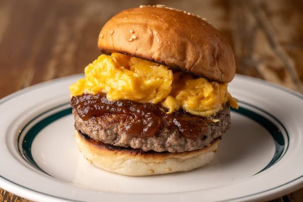 Hamburguesa de Bubby's New York ARK Hills