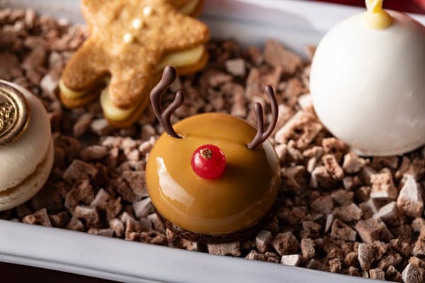 Banana and Chocolate Reindeer Mousse