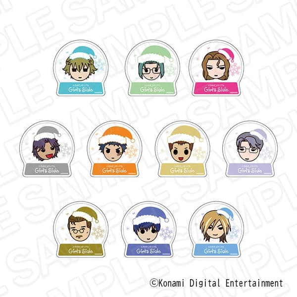 1st Love 迷你角色圣诞老人磁铁