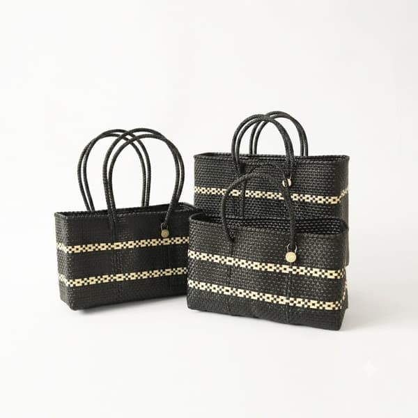 Craftsmanship behind Letra's mercado bags