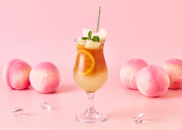 Chunky Peach Tea — ¥1,210 (tax included)