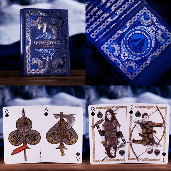 Baraja de cartas de God of War (Edición Leviathan)