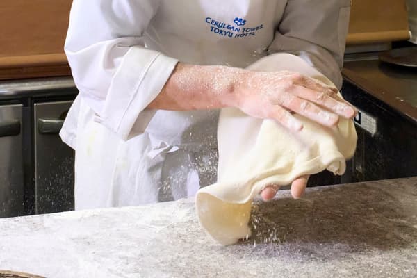 各种披萨选择展示