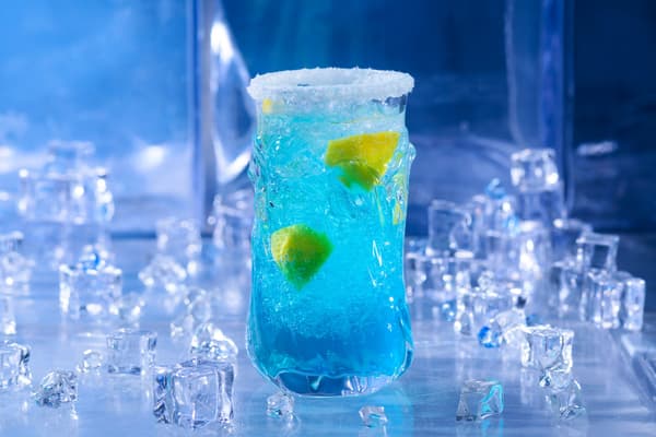Ice Fall Cold Drink