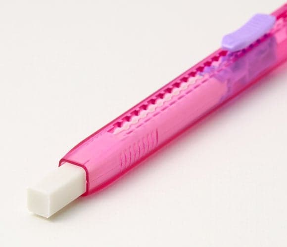 带有拐角擦除功能的推拉式橡皮