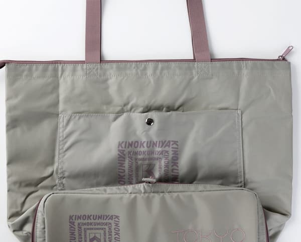 东京折叠保温袋 – 浅灰色