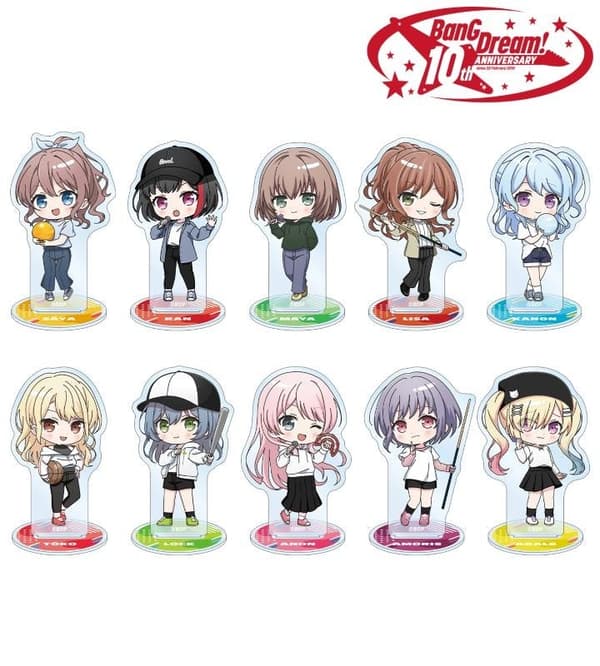 BanG Dream! × ROUND1 交易亚克力立牌 (Q 版角色活动 ver.)