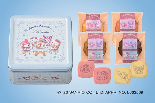 SANRIO CHARACTERS 茶话会铁罐