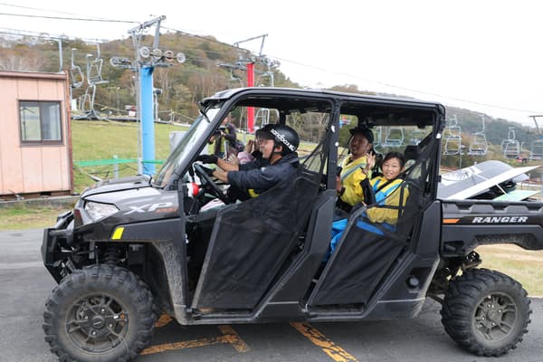 A buggy at Snow Park Yeti