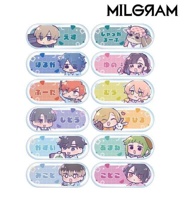 MILGRAM 迷你人偶幼儿园版 交易亚克力铭牌