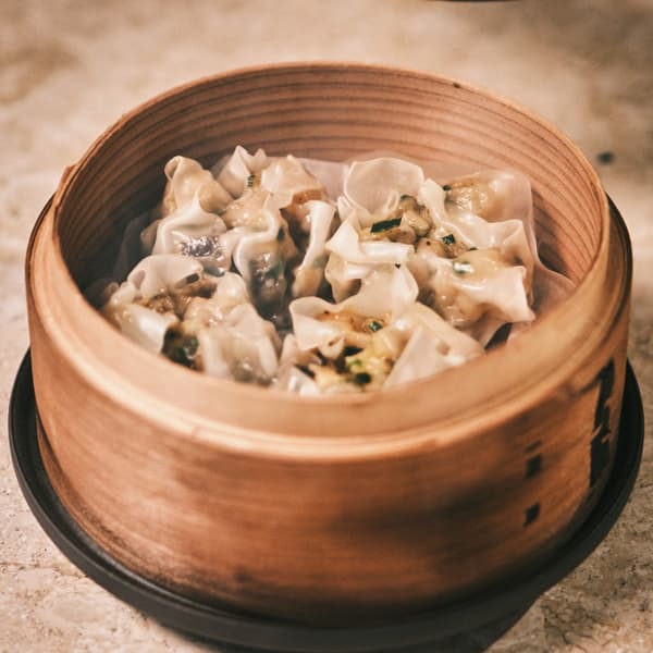 Pineapple-Fed Pork and Shrimp Chunky Shumai