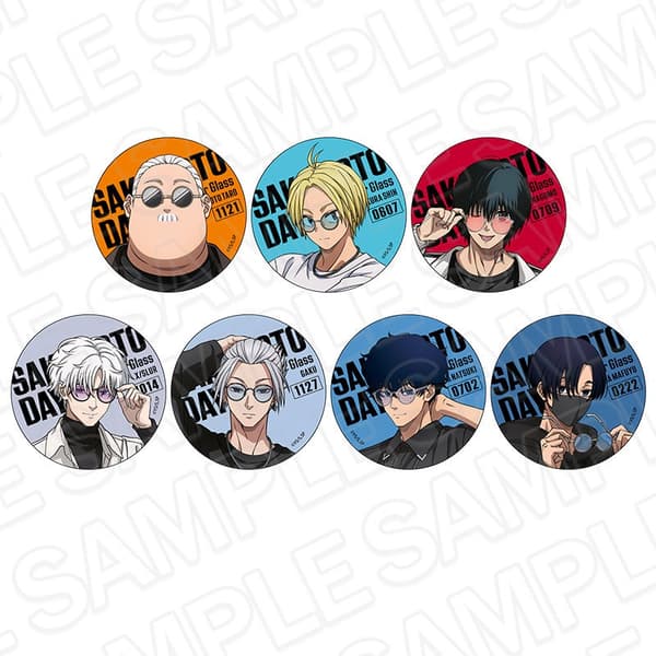 Chapa de SAKAMOTO DAYS versión Color Glass