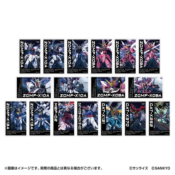 交易用機動戰士壓克力卡片