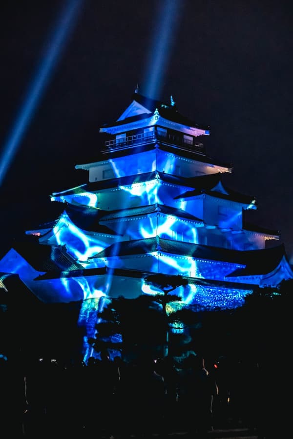 쓰루가성 프로젝션 매핑 2025