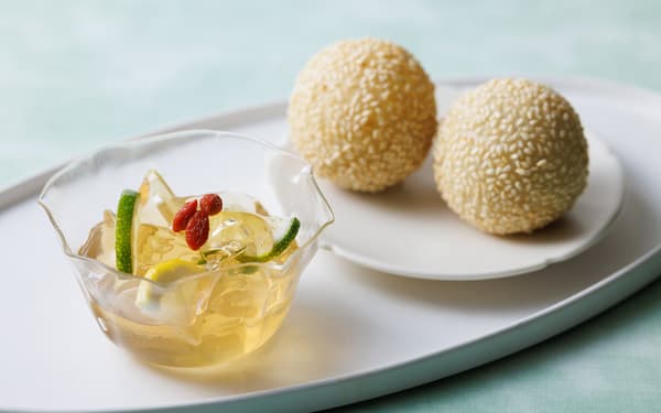 爱玉冰、芝麻球