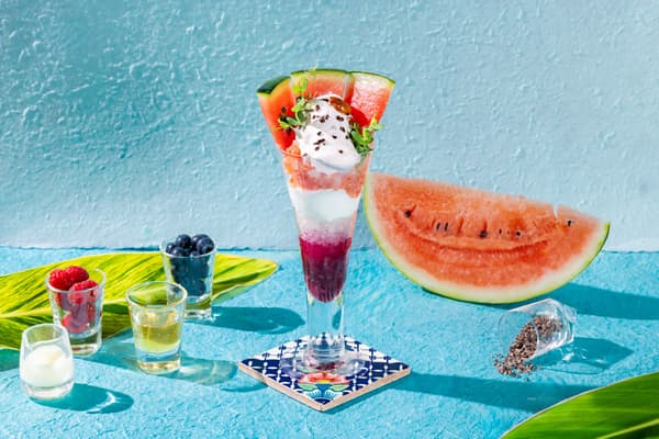Nakijin Watermelon Parfait Ice