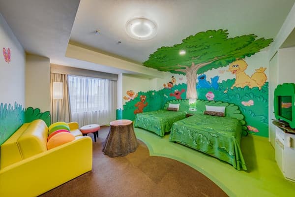 芝麻街大森林房