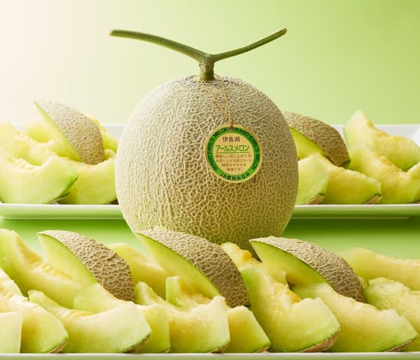 A luxurious melon breakfast