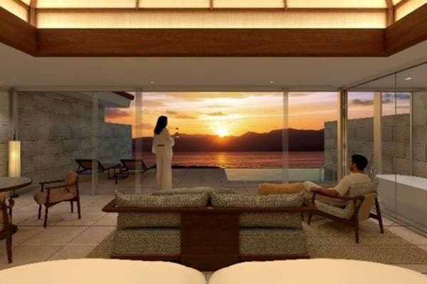 从房间看到的夜景（图片）