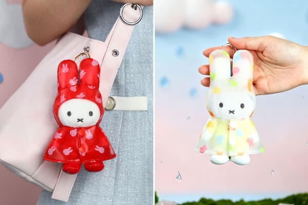 พวงกุญแจตุ๊กตา Miffy ชุดกันฝนจาก VIPO ห้อยกระเป๋า