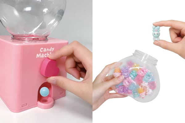 Macetas de colección en forma de corazón Oshi-Katsu en uso