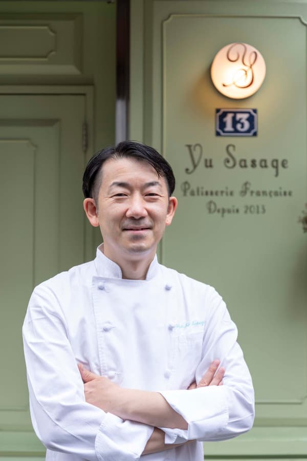 Chef Sasage of Patisserie Yu Sasage