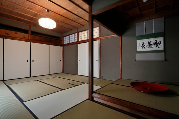 長樂館三樓平時不對外開放的茶室「長樂庵」