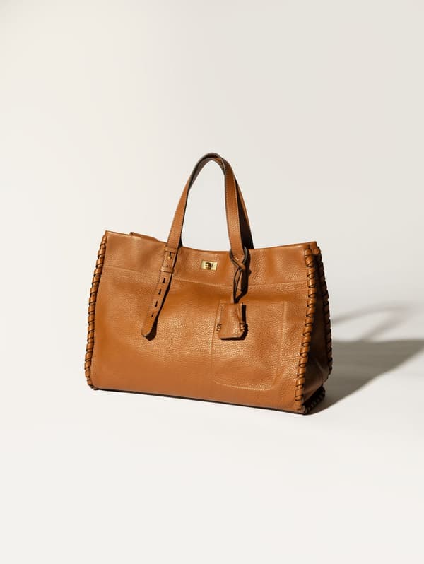 Mortimer Tote in brown